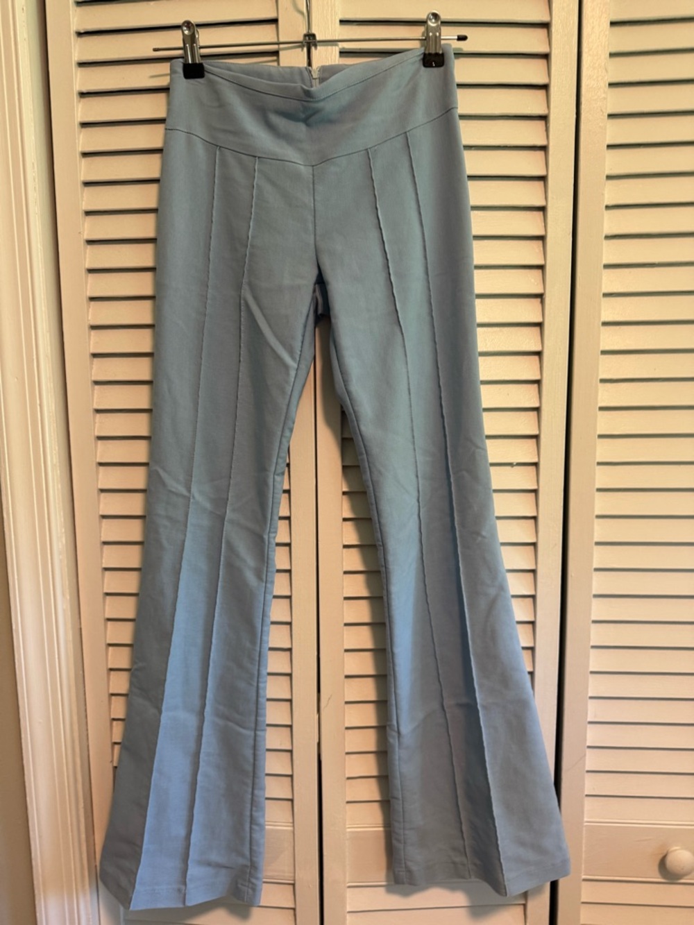 Women’s Light Blue Flare Pants